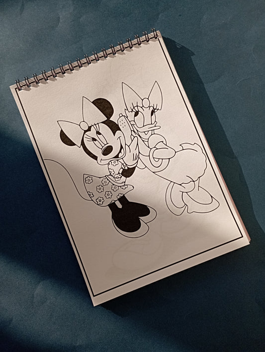 Minnie & Daisy Coloring Book