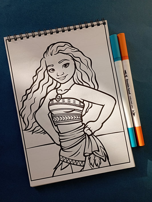 Moana Coloring Book