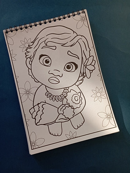 Moana Coloring Book