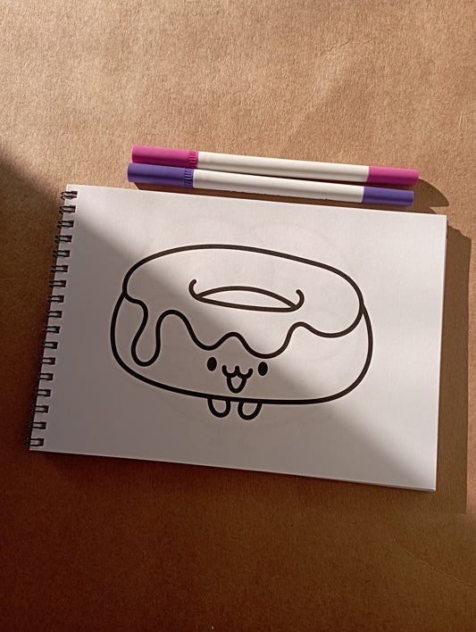 Sweet & Savory Coloring Book