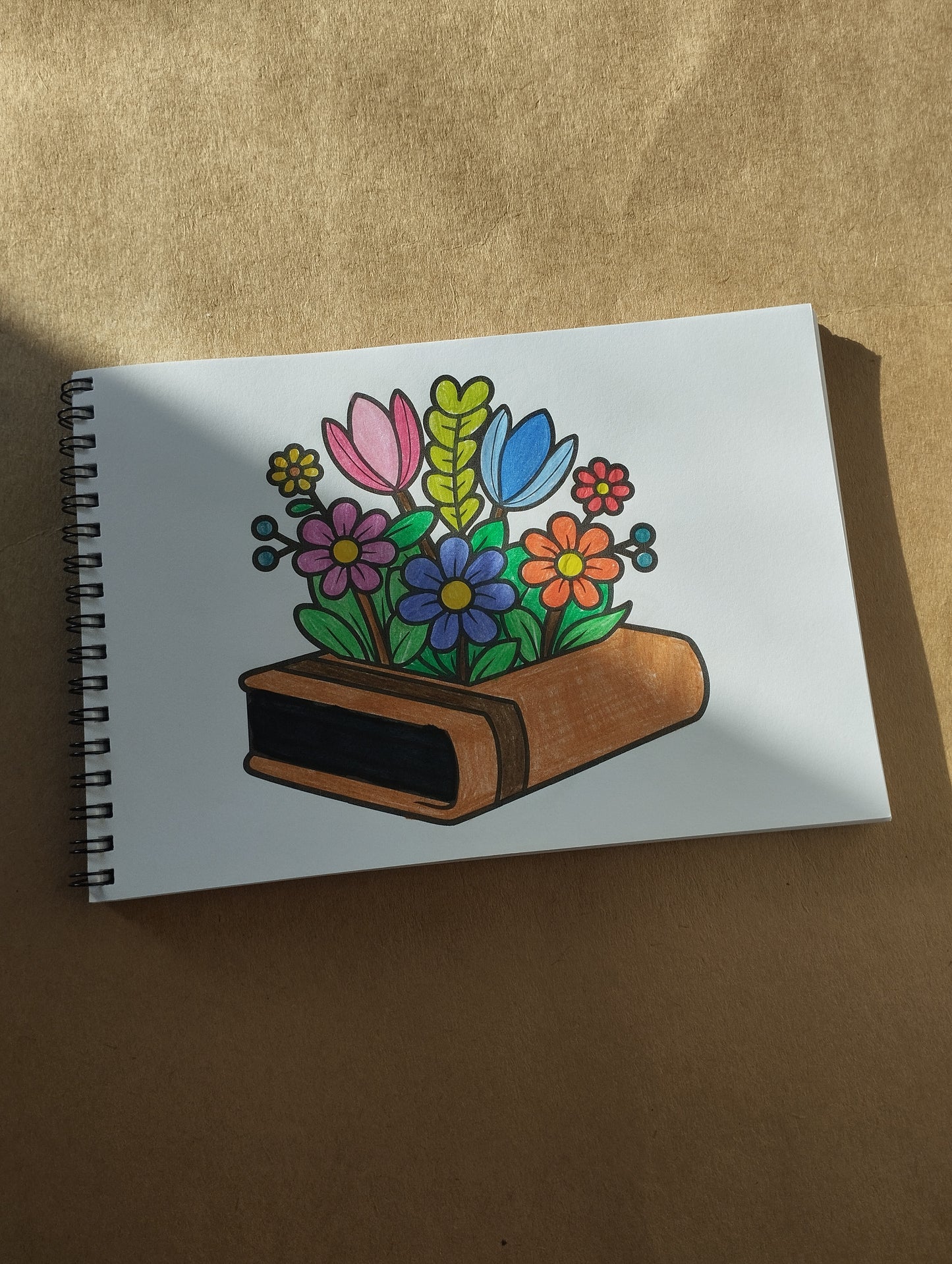 Flower Wonderland Coloring Book