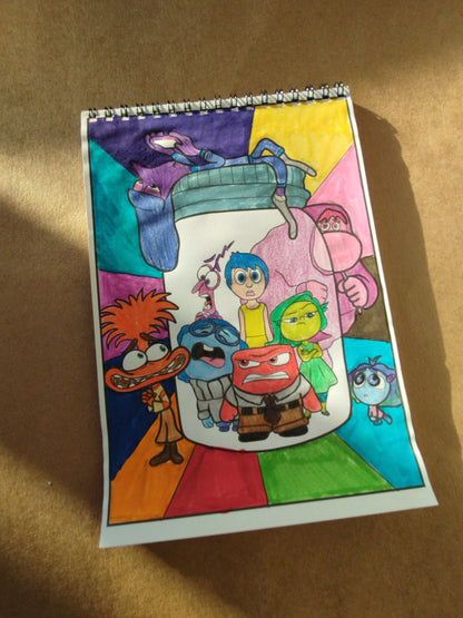 Inside Out Coloring Book