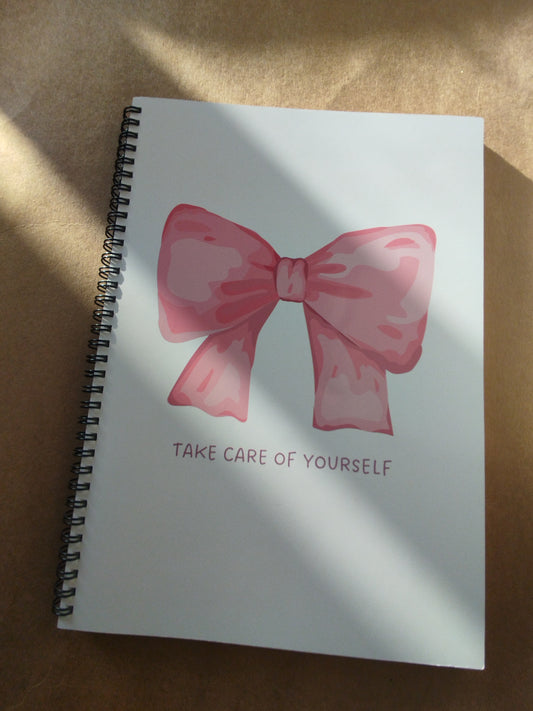 Take Care Of Yourself Notebook - A4 Notebook