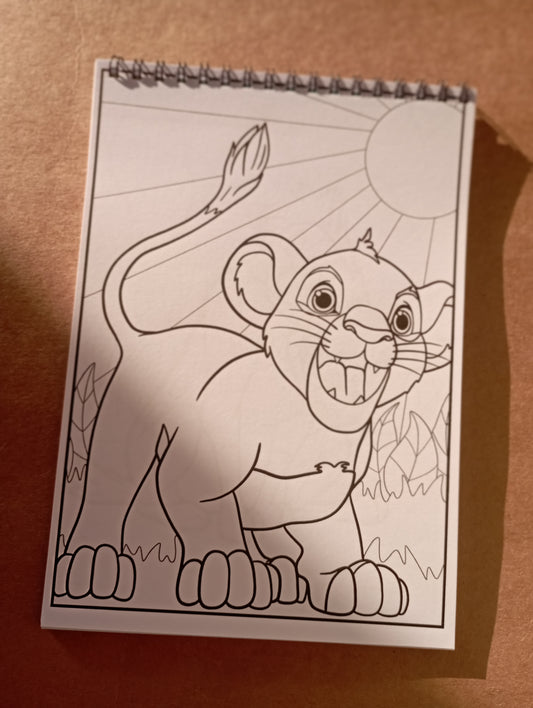 Lion King Coloring Book