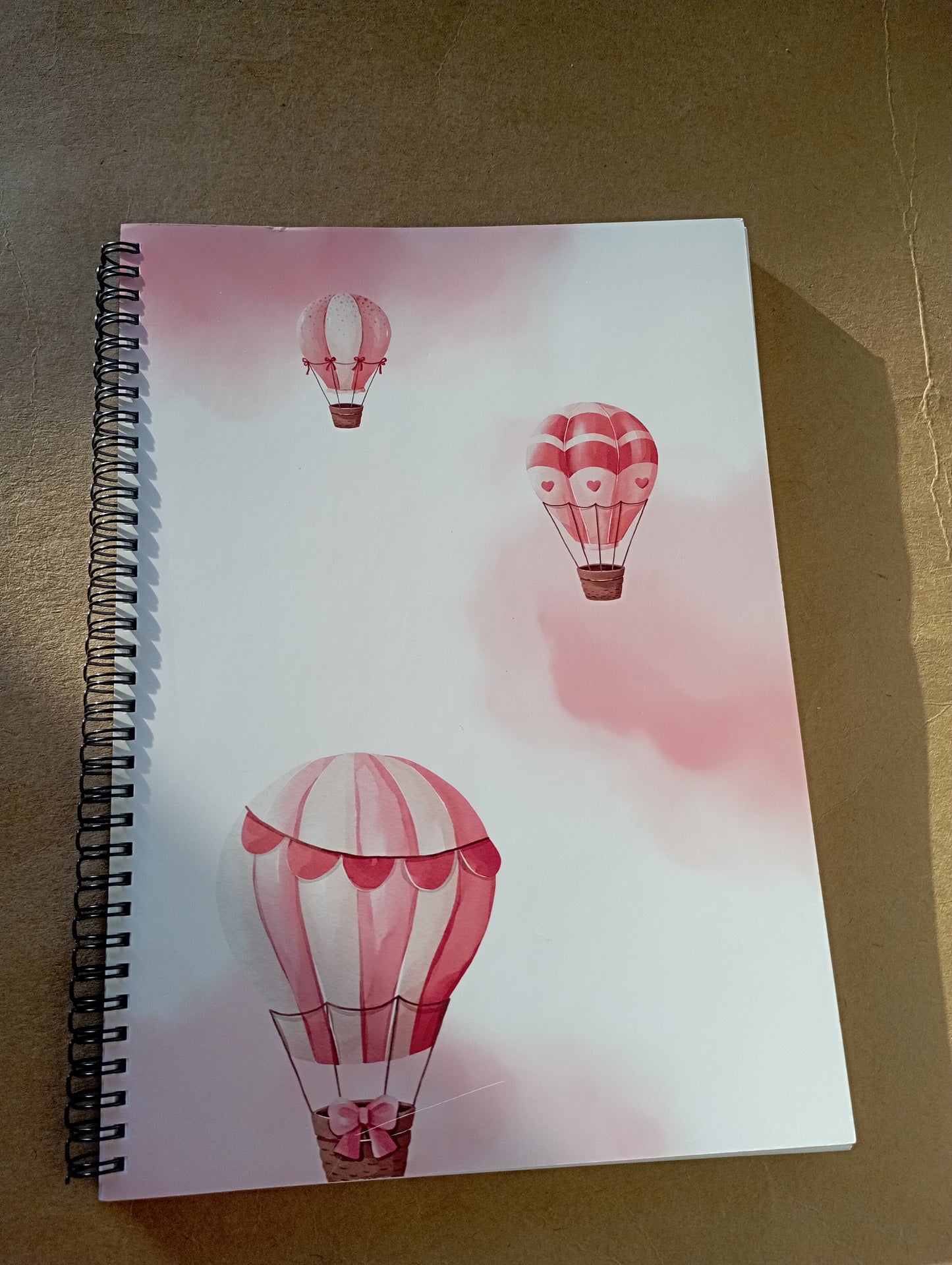 Hot Air Ballons Notebook - A4 Notebook