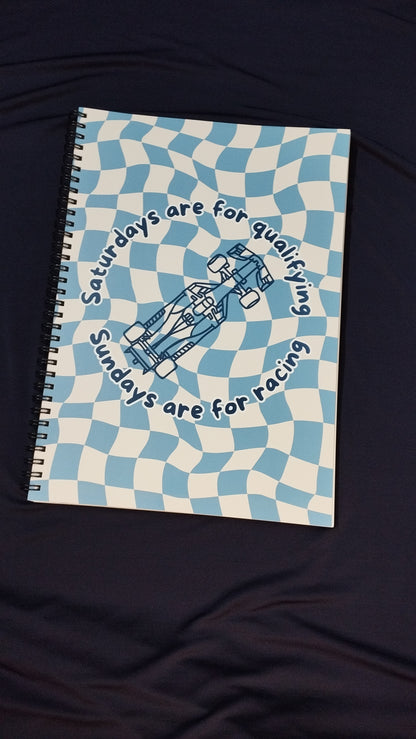 The Sunday Racing Club A4 Notebook