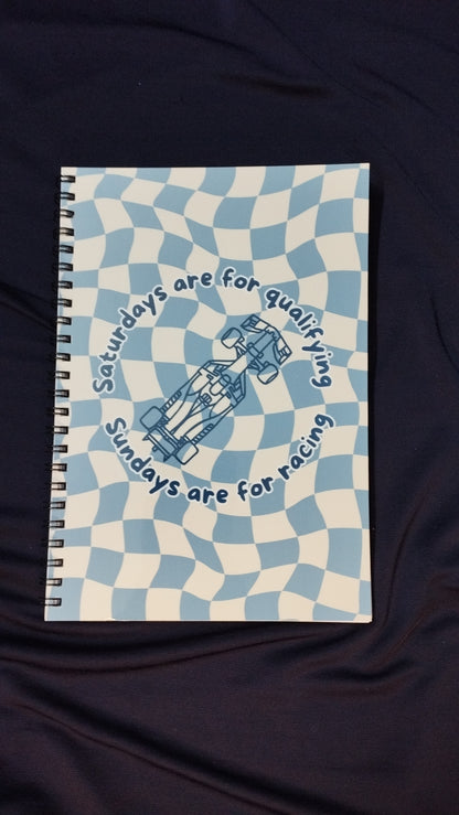 The Sunday Racing Club A5 Notebook