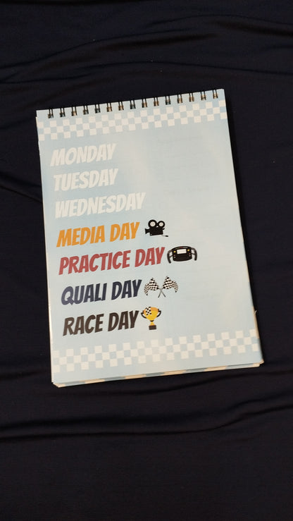 The Sunday Racing Club Daily Planner