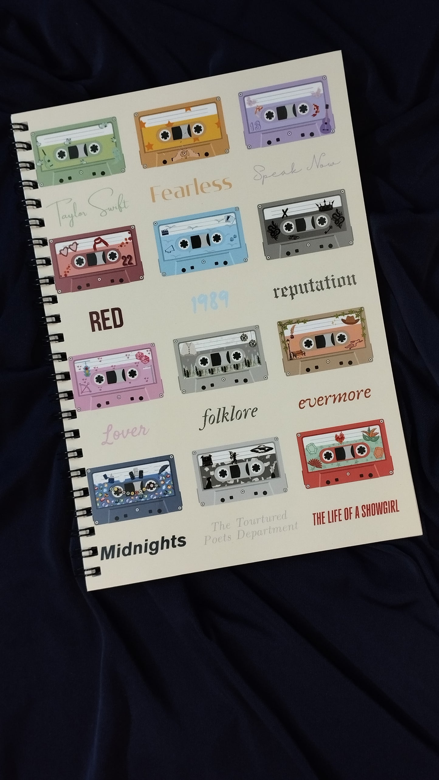 The Eras A5 Notebook