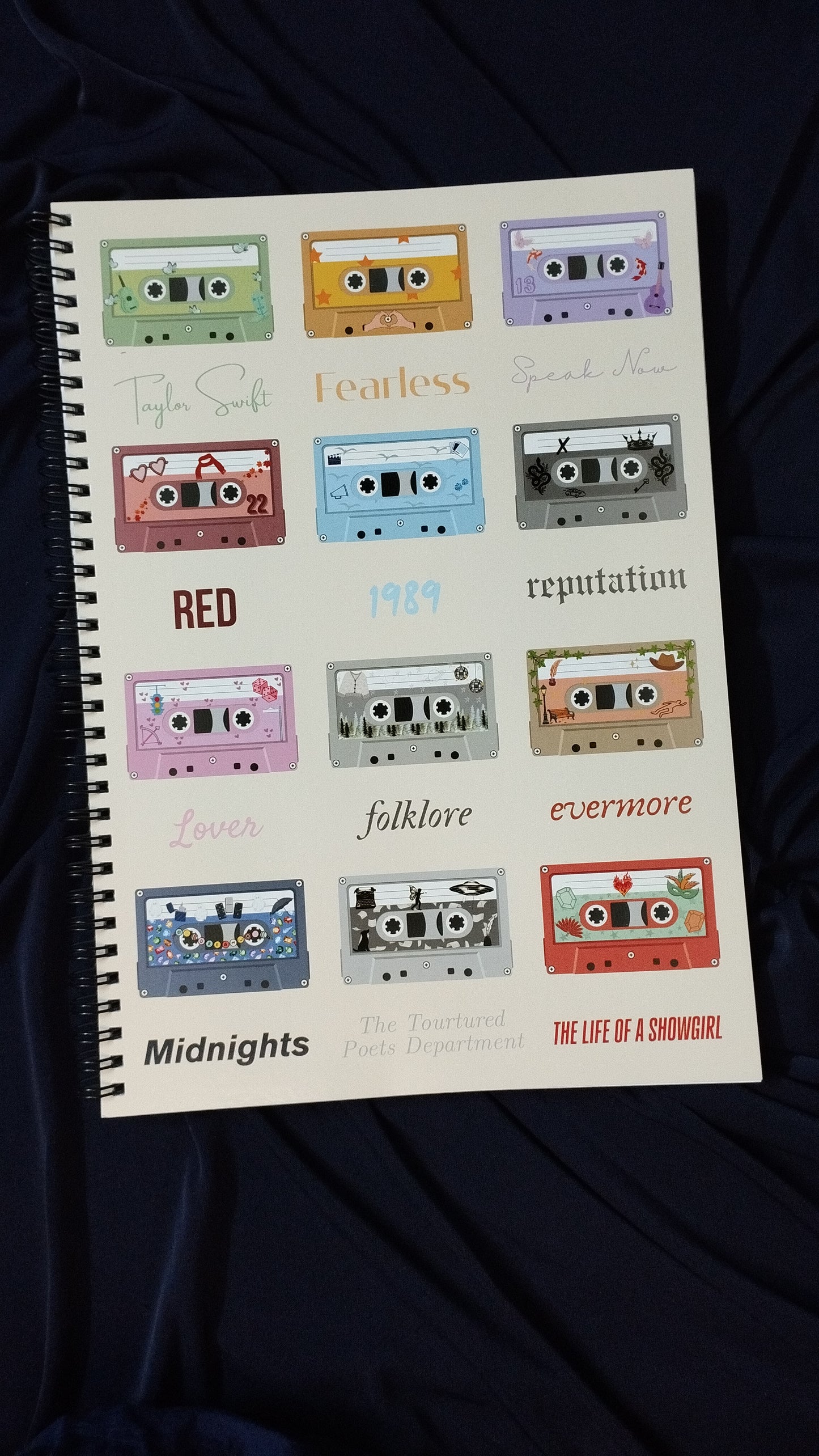 The Eras A4 Notebook