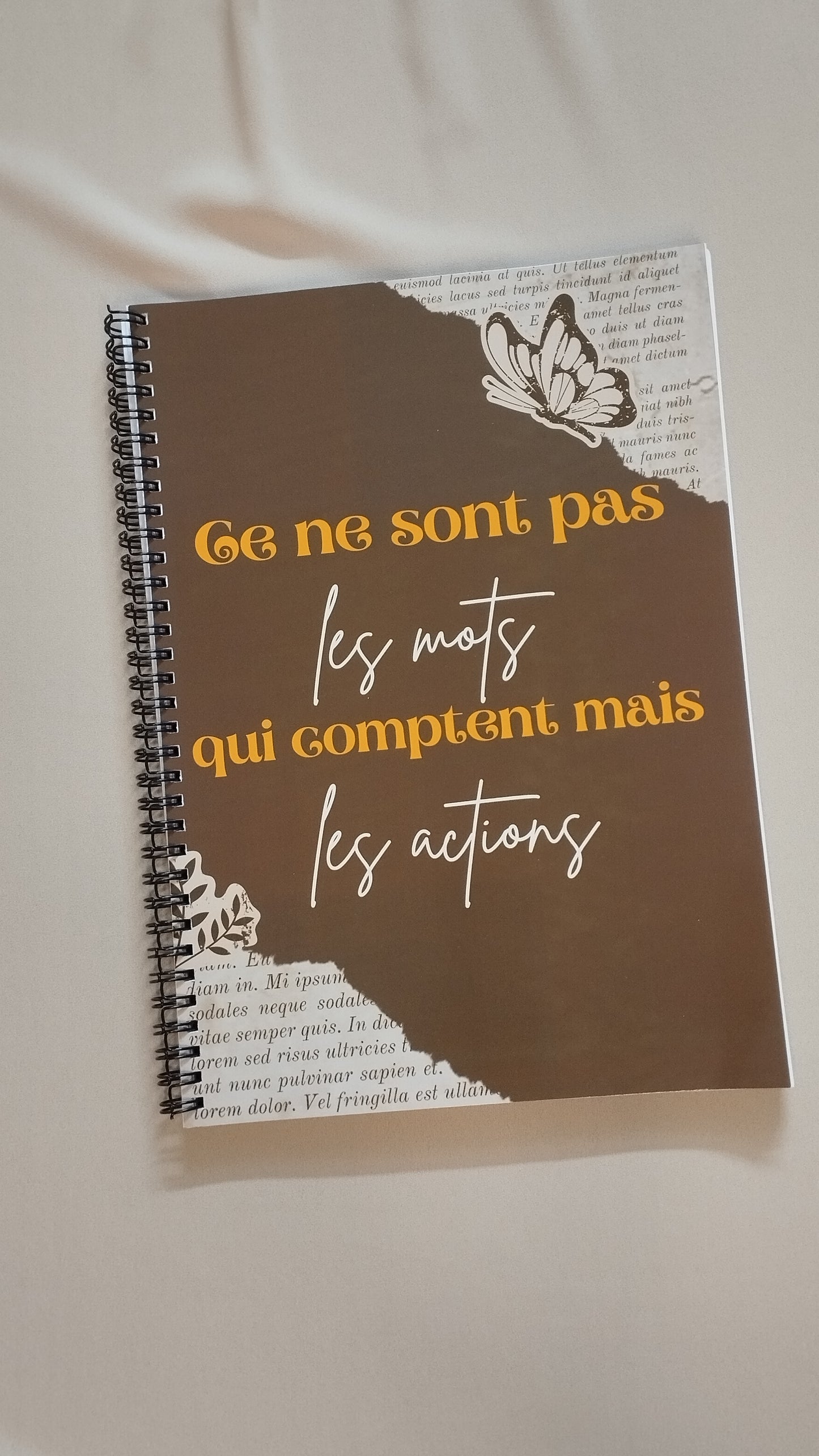 The Actions A4 Notebook