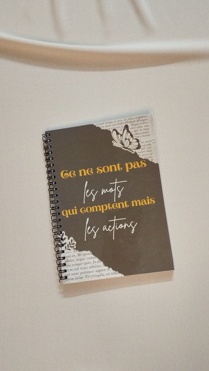 The Actions A5 Notebook