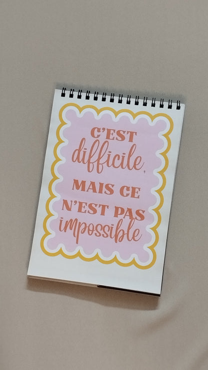 The Actions Daily Planner