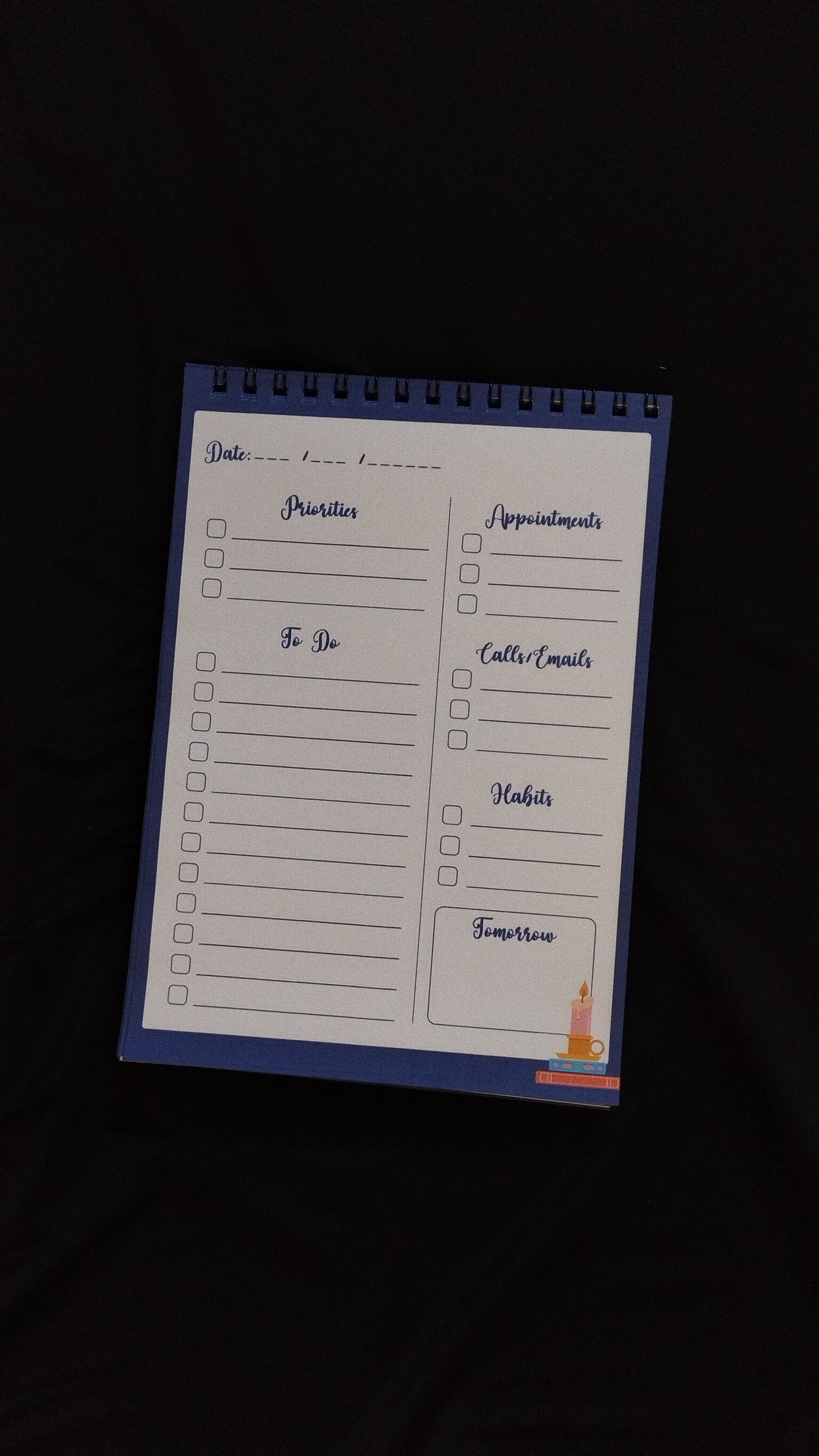 The Enchanted Library Daily Planner