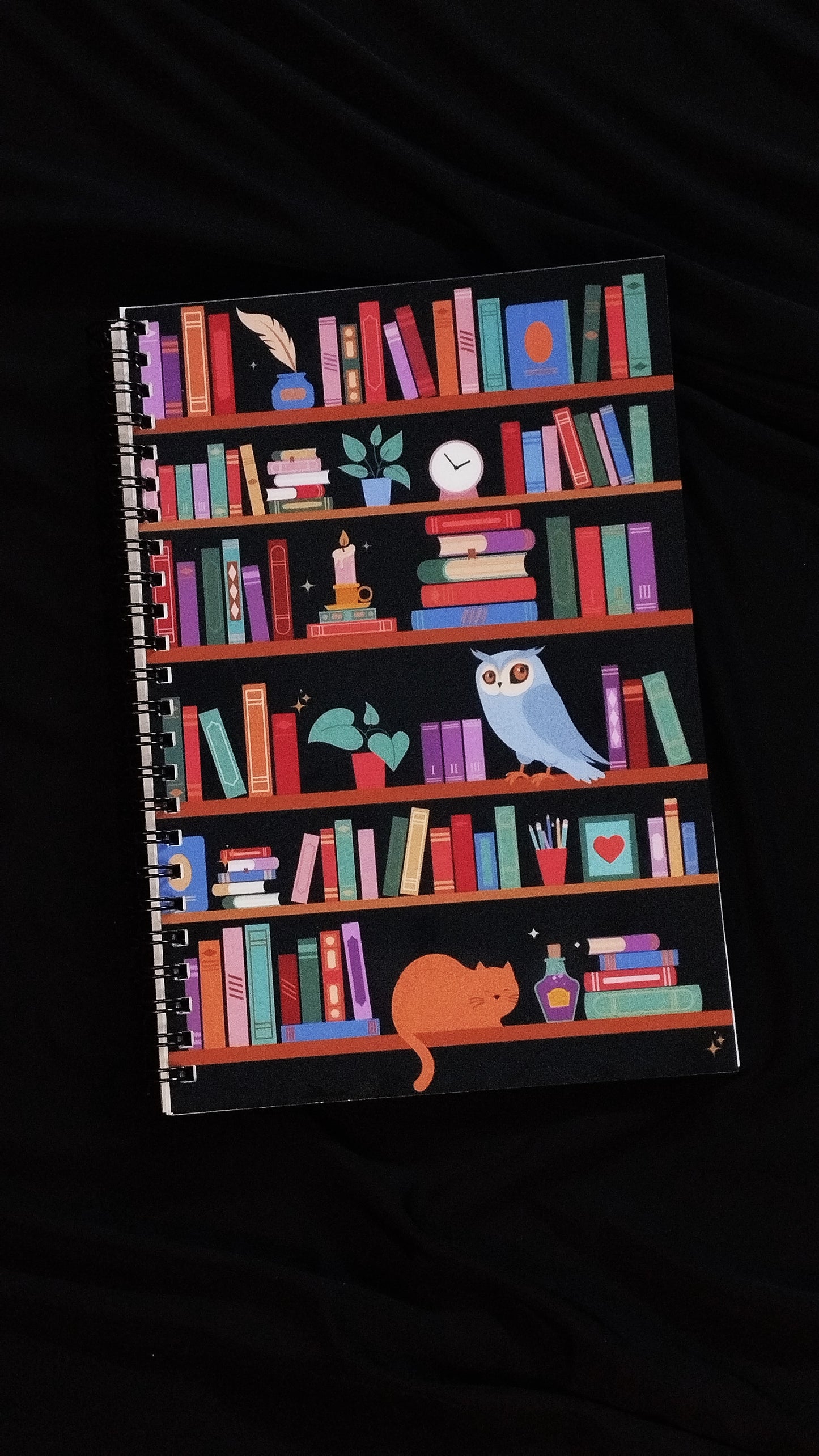 The Enchanted Library A5 Notebook