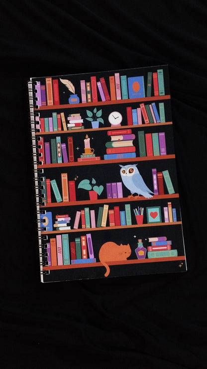The Enchanted Library A5 Notebook