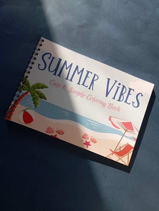 Summer Vibes Coloring Book