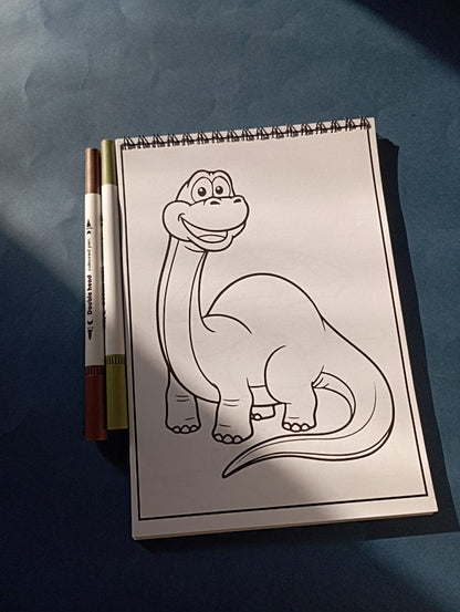 Dinosaur Coloring Book