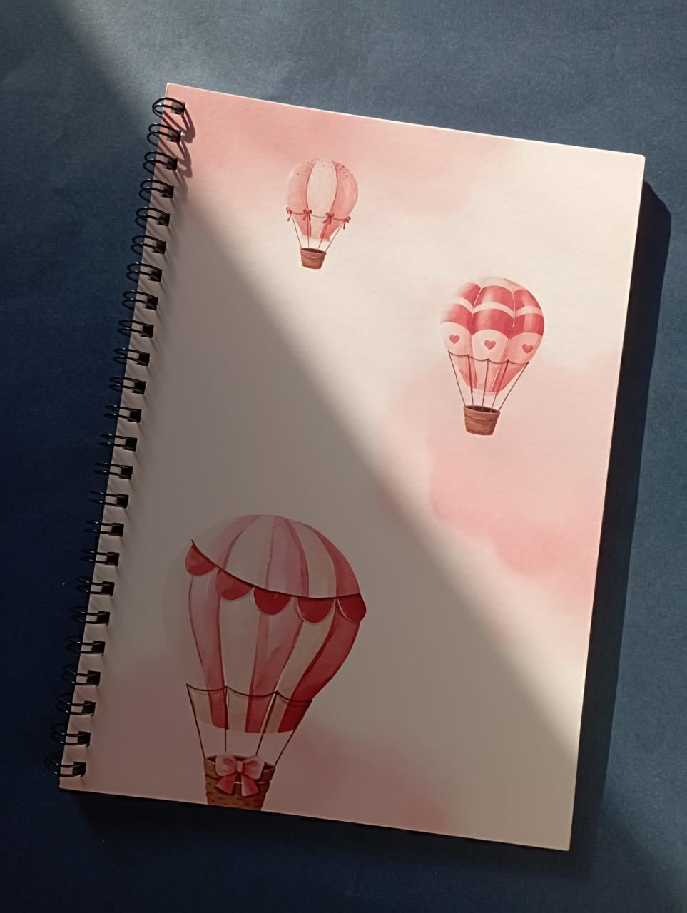 Hot Air Ballons Notebook - A5 Notebook