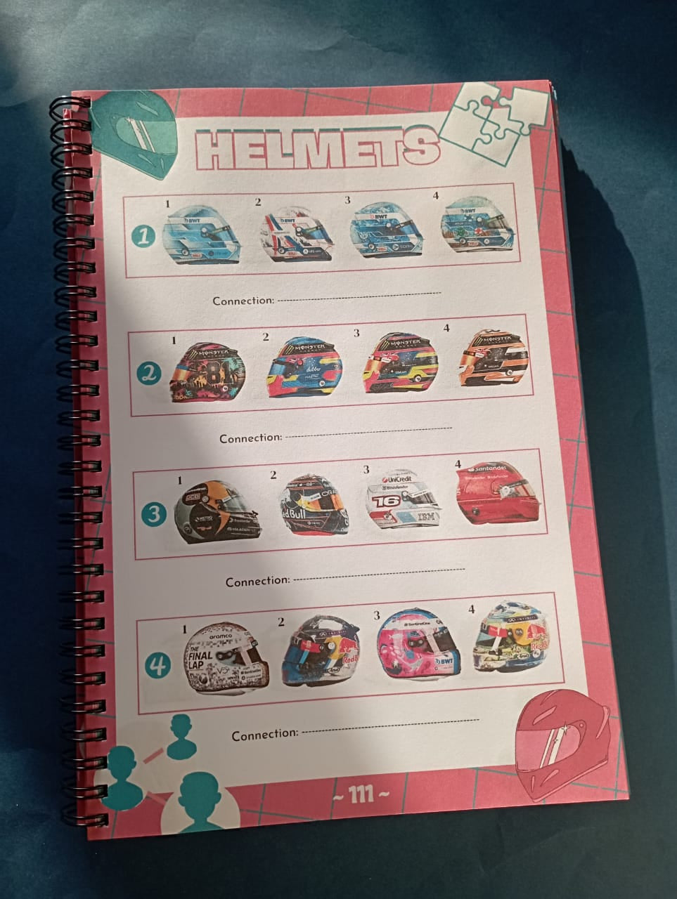 F1 Word Racing Championship (WRC) - Word Games Book