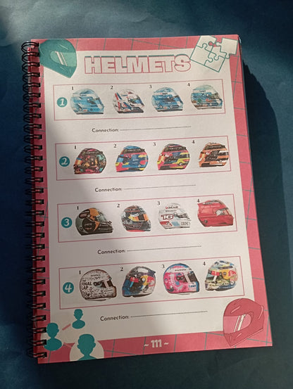 F1 Word Racing Championship (WRC) - Word Games Book