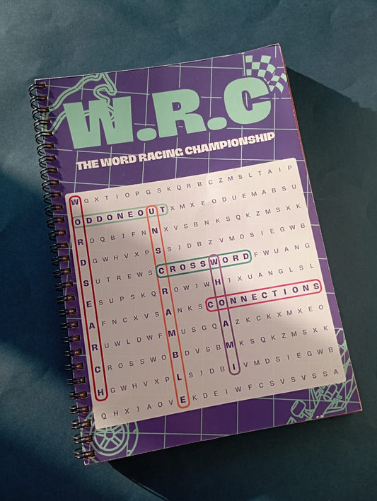 F1 Word Racing Championship (WRC) - Word Games Book