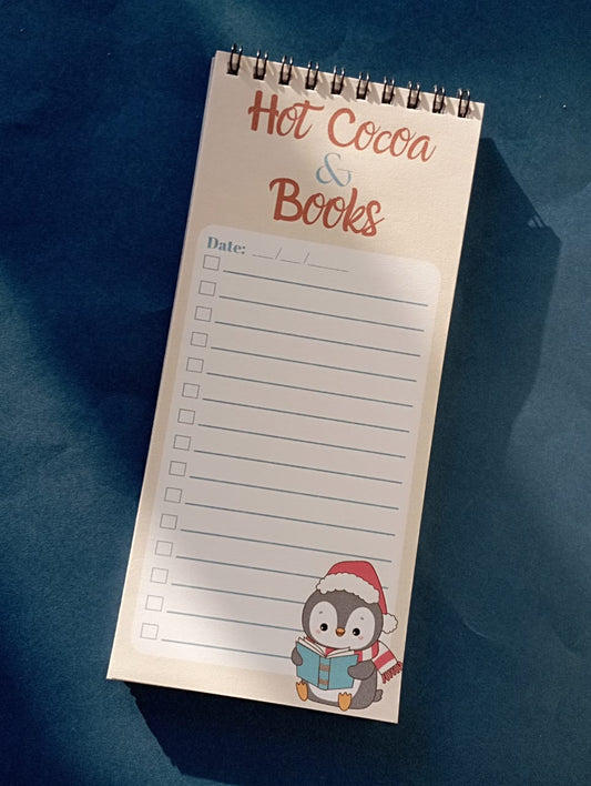 Hot Cocoa & Books To Do List