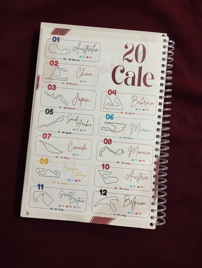 Box Box Formula One Journal 2026